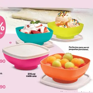 Set of 4 Multi-Purpose Bowls, Versatile Storage & Serving Tableware, Durable Design, 370 ml Each, Ideal for Tableware