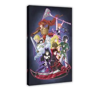Anime RWBY Poster 18 bedroom canvas posters, hall wall art, bathroom canvas posters, home poster decoration