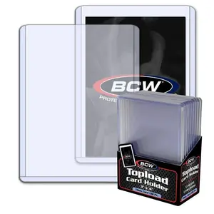 BCW Thick Card Topload Holder - 138 PT card protector