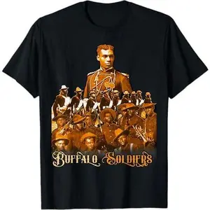 Buffalo Soldiers Tribute, black history T-Shirt