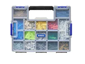 Kobalt Plastic 15-Compartment Small Parts Organizer
