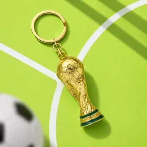 MINISO FIFA World Cup 2026 Series 60mm 3D Trophy Keychain | Collectible Soccer Fan Bag Charm summerwins