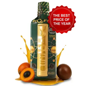 BIQ-FEL Natural Energy Booster 500ml – Chontaduro, Borojo & Guarana Blend – Daily Liquid Supplement for Focus, Energy & Vitality