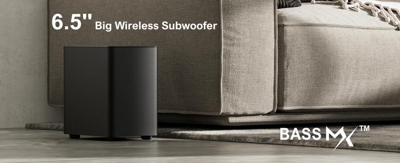 ULTIMEA Poseidon D80 BOOM Soundbar 7.1ch Dolby Atmos with Explosive Deep BASS, 4 Wired Surround Speakers, Subwoofer, HDMI eARC, Bluetooth & App Control – 2025 New Version Home Theater System for Powerful Sound Experience ULTIMEA Poseidon D80 BOOM Soundbar 7.1ch Dolby Atmos with Explosive Deep BASS, 4 Wired Surround Speakers, Subwoofer, HDMI eARC, Bluetooth & App Control – 2025 New Version Home Theater System for Powerful Sound Experience