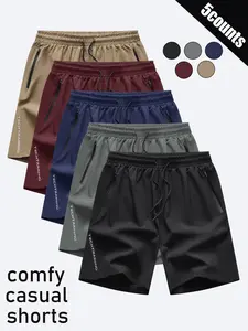 Men's Quick-Dry Gym Shorts, Suitable for Casual Wear, Running, Gym, Breathable and Lightweight, Perfect for Active Lifestyle