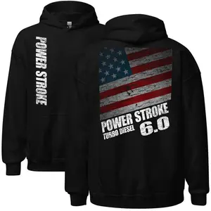 powerstroke hoodie, 6.0 Power Stroke Hoodie Unisex, 60 Powerstroke Sweatshirt Gift For Truck Lover Diesel truck Apparel Pullover Jacket Sweater