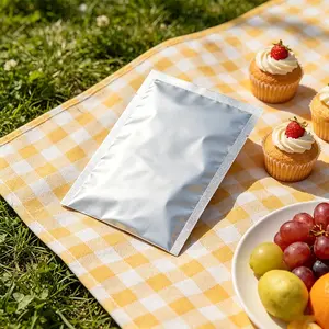 100 Pieces Aluminum Foil Vacuum Bags, Kitchen Storage Accessories, Sealing Pouches, Fresh Food Preservation, Vacuum Sealers