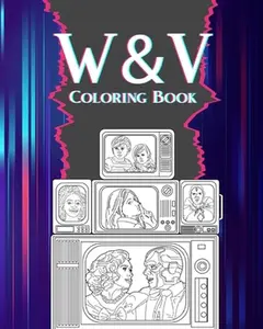 WandaVision Coloring Book: Coloring Books for Adults, TV Series Coloring Book, Marvel Coloring -- Paperland - Paperback