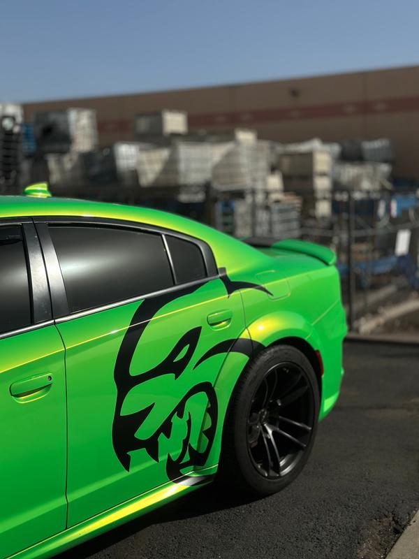 Hellcat Style Side Decals - Premium Vinyl Graphics Kit