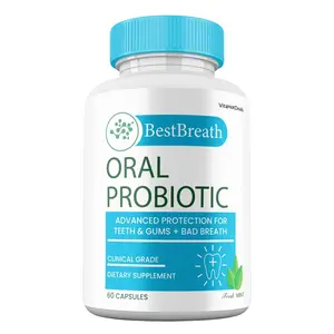 Best Breath for Gums & Teeth Probiotics, BestBreath Oral Supplement (1 Pack)