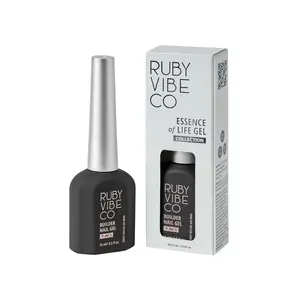 [RUBY VIBE CO] 7-in-1 Builder Nail Gel - Nail Enhancement Gel, Long-Lasting, Self-Leveling, Flexible, Non-Yellowing, 15 mL