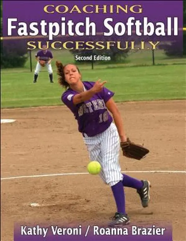 Used Book - Coaching Fastpitch Softball Successfully (Paperback) by Kathy J. Veroni - English Skills, Guide, Tactics, Techniques Resource