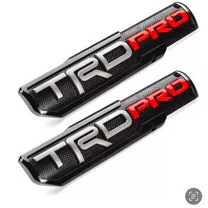 Pro 2pcs Emblem Nameplate Badge for Side Fender Door