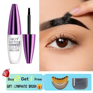 QICIY Peel-Off Eyebrow Gel | Natural Semi-Permanent Brow Tint