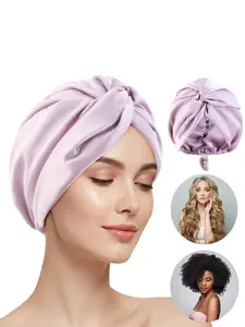 Adjustable Silk Cross Sleep Cap, Twisted Headscarf Hat, Hair Protection Wrap, Comfortable Sleeping Accessory for Women