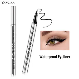 Gel Eyeliner Pen – Long-Lasting, Smudge-Proof, Fade-Free, Silky Smooth & Ultra-Creamy Formula, Precise Cat Eyes & Winged Liner, 24-Hour Wear, Easy Application, Ideal for Daily Makeup, Parties & Selfie-Ready Looks