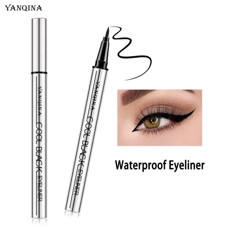 Gel Eyeliner Pen – Long-Lasting, Smudge-Proof, Fade-Free, Silky Smooth & Ultra-Creamy Formula, Precise Cat Eyes & Winged Liner, 24-Hour Wear, Easy Application, Ideal for Daily Makeup, Parties & Selfie-Ready Looks