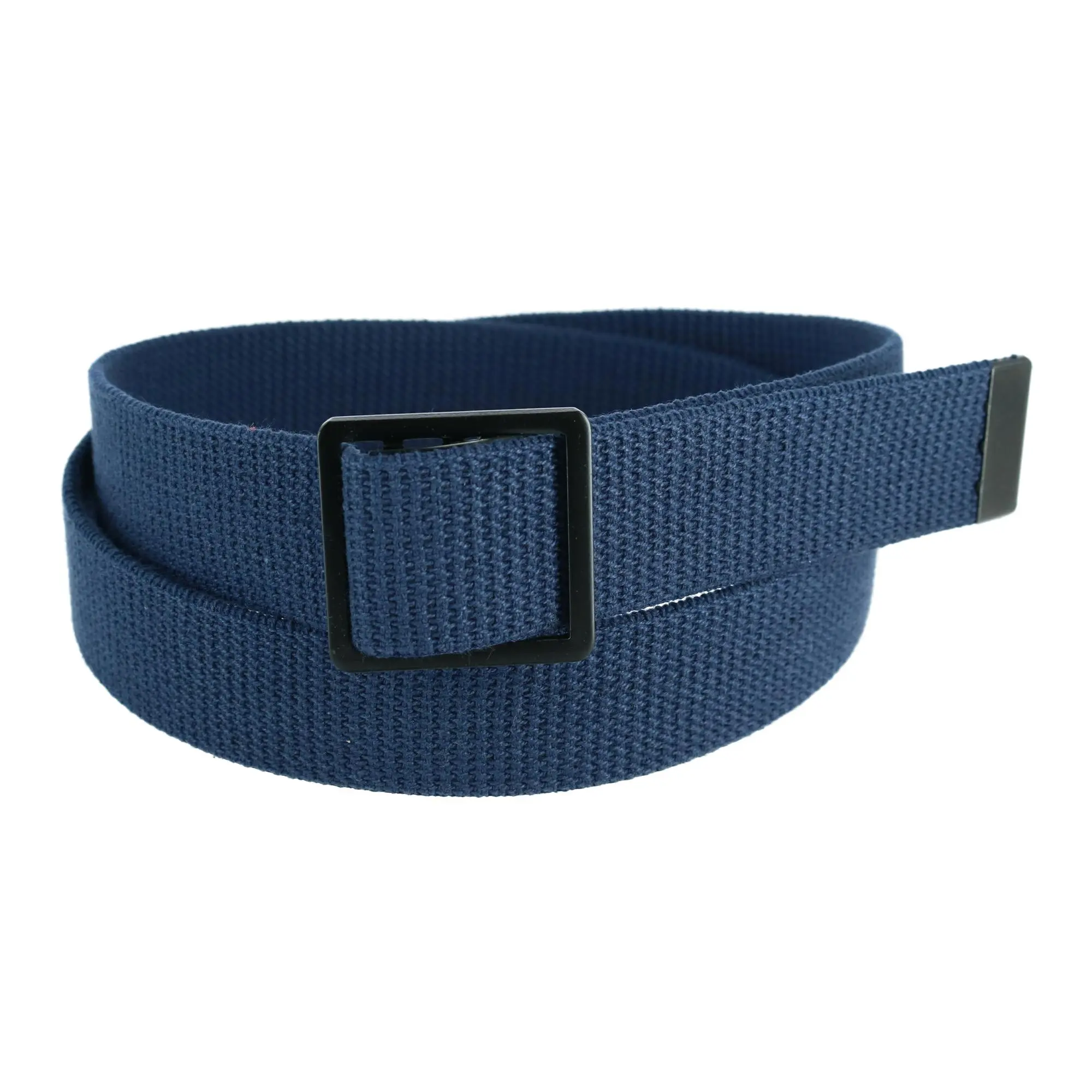 CTM Men's Military Grade Belt with Open Face Buckle, Removable Buckle Belts