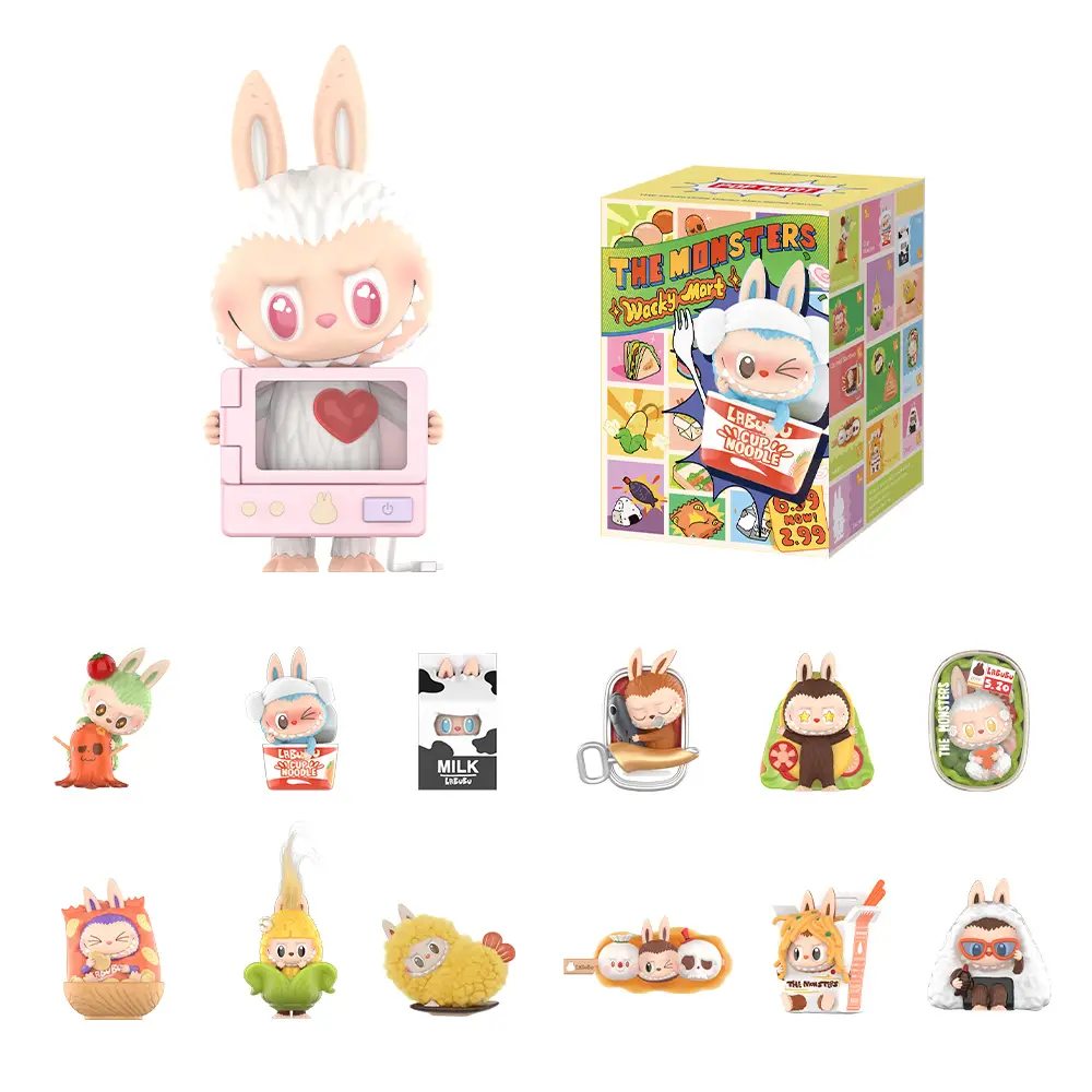 THE MONSTERS Wacky Mart Series Figures, Blind Box, Mystery Box