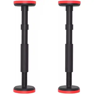 Cabinet Jacks for Installing Cabinets, Support System for Upper Cabinet Installation,7.1-17.3in Adjustable Undermount Sink Support for Fallen Sink,Adjustable Support Pole 440LB Capacity, 2-Pack