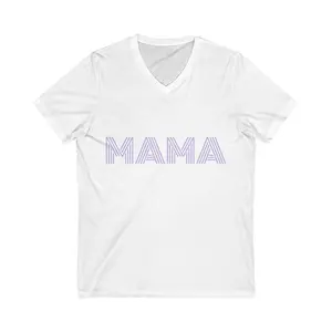 Mama V-Neck Matching Tee