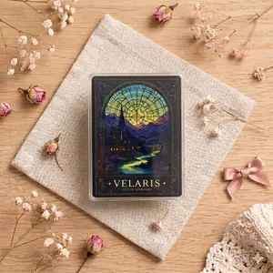 Magnetic Phone Grip Velaris City of Starlight MagSafe Griptok ACOTAR Night Court Bookish Phone Holder Stand Fantasy Stained Glass Kindle Accessory