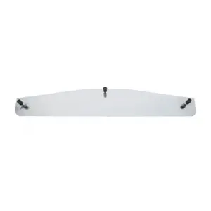 United Pacific – Chrome Standard Bottom Mud Flap Plate With Welded Stud