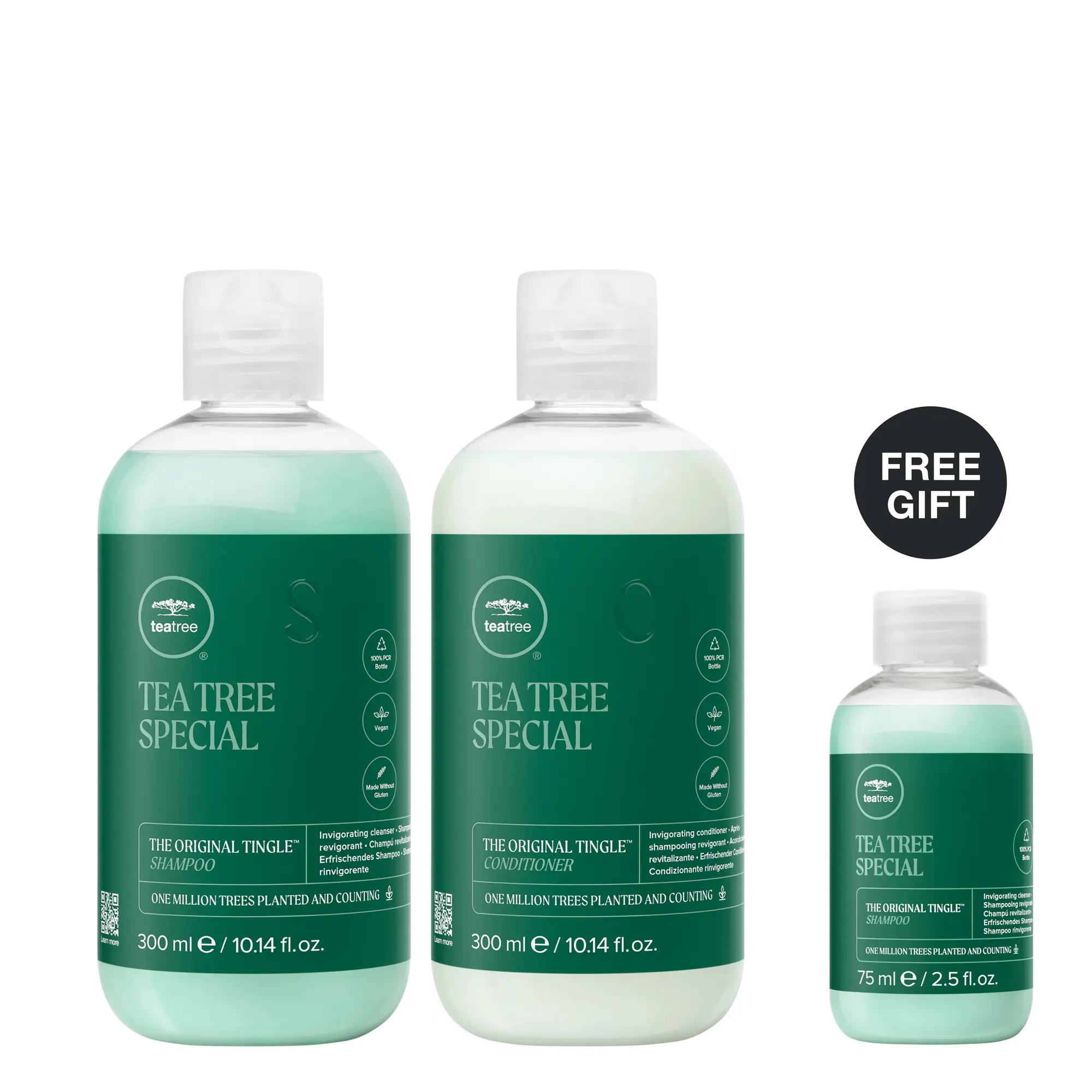 Tea Tree Scalp Reset Duo – Tea Tree Special Shampoo and Conditioner Bundle with FREE Mini Shampoo*