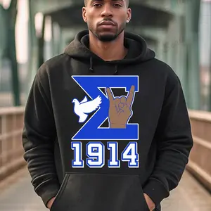 Phi Beta Sigma Hoodie. Phi Beta Sigma 1914 Apparel. Sigmas, Men of Sigma, Go Mab.