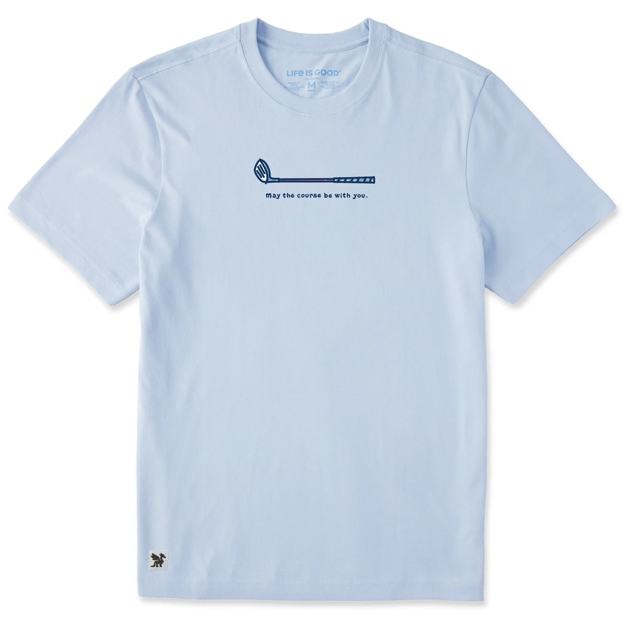 Men's May the course golf club Short Sleeve Crusher Tee