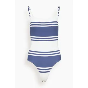 Elene One Piece Swimsuit in Ayele Navy