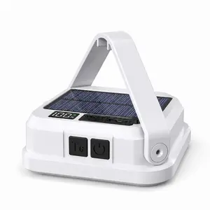 Outdoor Power Loss Solar Charging Power Bank With Backup Lighting