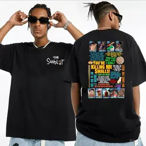 Classic Sandlot Graphic Tee Featuring Squints Palledorous Retro Baseball Movie Youth T Shirt Perfect Gift For Baseball Enthusiasts Stylish Menswear Top