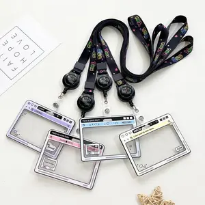 Transparent Sliding Card Holder – Protect Your ID & Student Cards