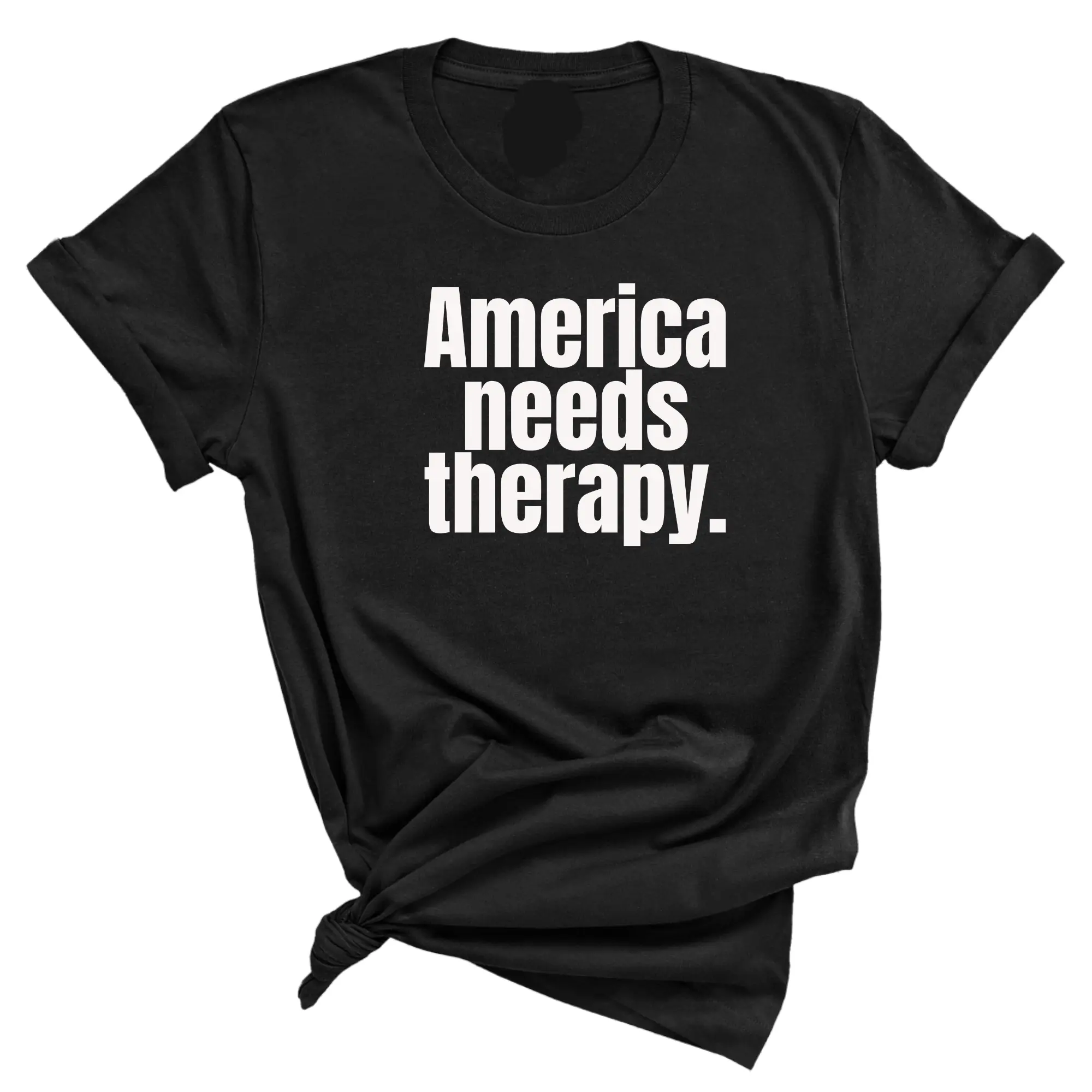 America Needs Therapy Unisex Tee