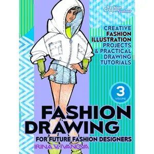 Fashion drawing for future fashion designers. Volume 3: Creative fashion illustration projects and practical drawing tutorials (Fashion Croquis Junior: creative resources for future fashion designers) Hardcover – July 16, 2022