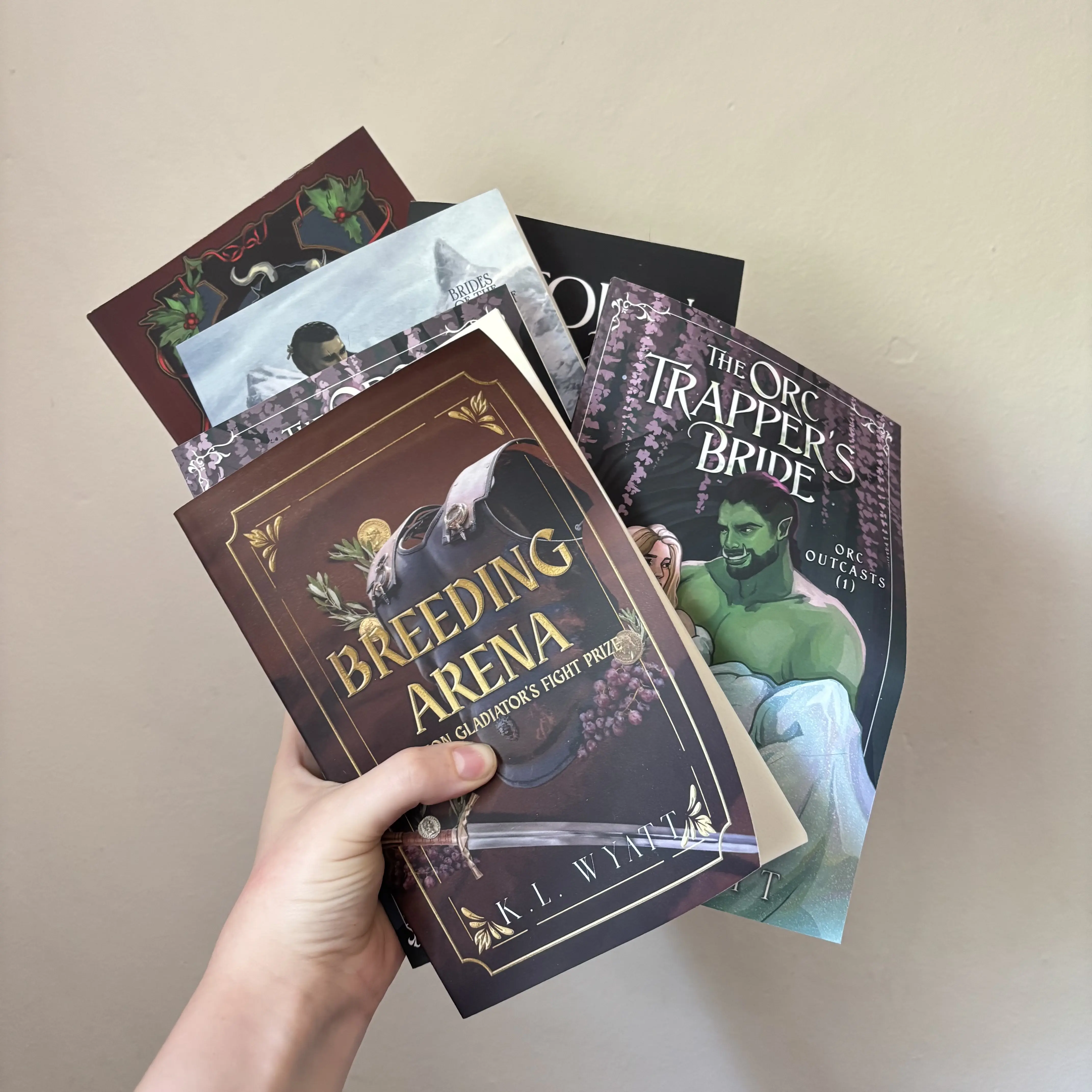 Damaged Paperbacks- Monster Romance