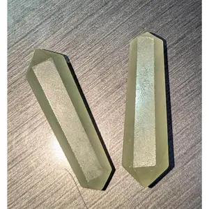 Natural Aventurine, Carved and Polished 6-Sided Point | Healing Crystal | Meditation Stone