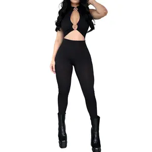 Curveshe Women's Seamless Sexy One Piece Jumpsuit