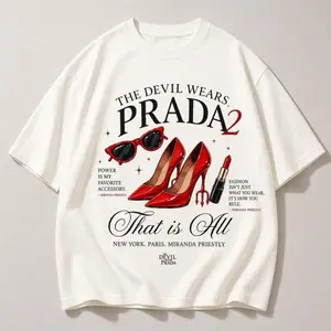 The Devil Wears Prada T-Shirt, Runway Shirt, Fashion Boss Lady Graphic Tee, Gift For Women and Man Unisex T-Shirt