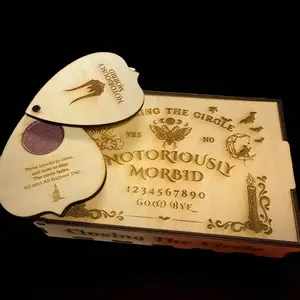 Notoriously Morbid Closing the Circle Complete Collectors Edition NM Spirit Box Planchette Eyeshadow 6 Loose Pigments Makeup Cosmetic