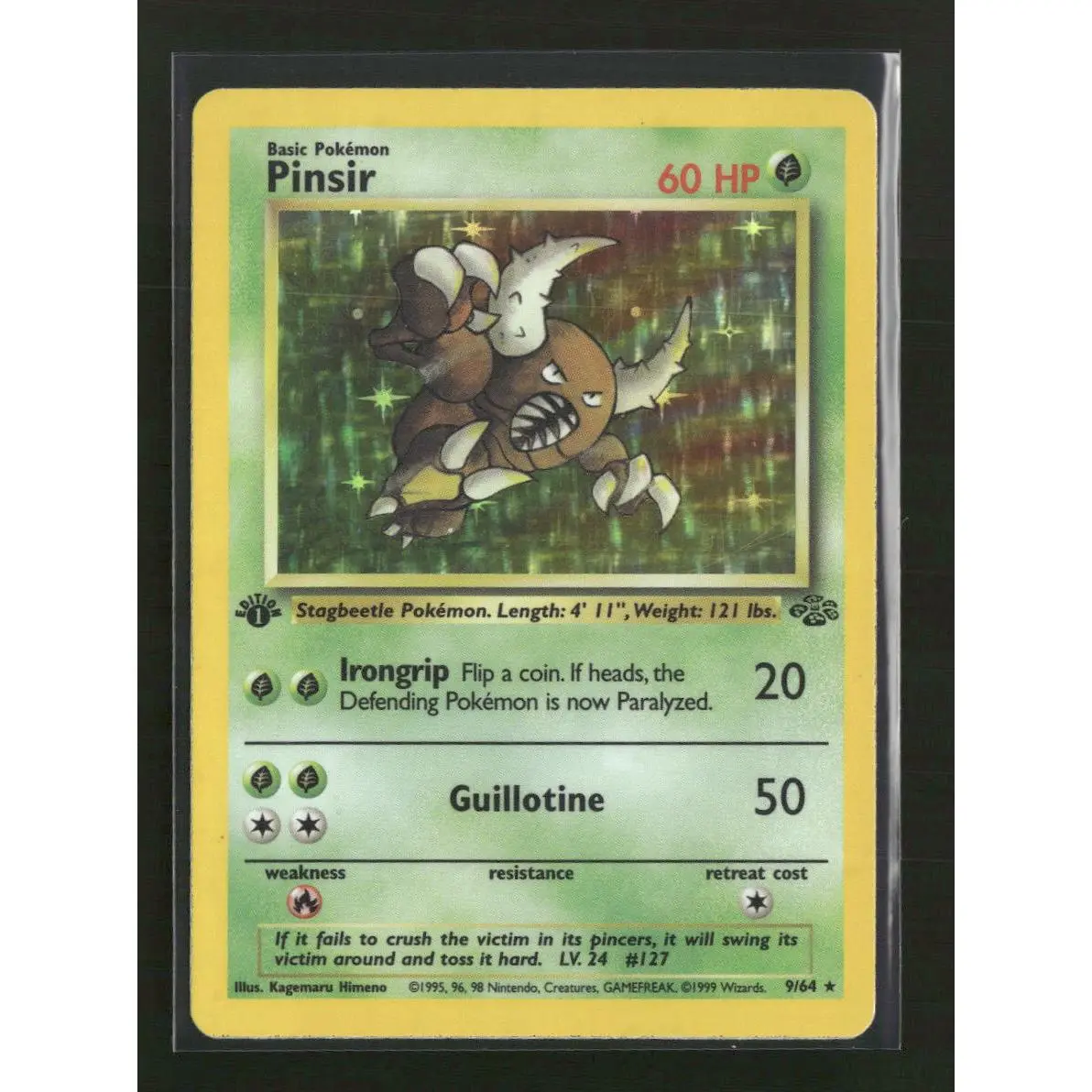 Jungle Pinsir (9) 1st Edition #09/64