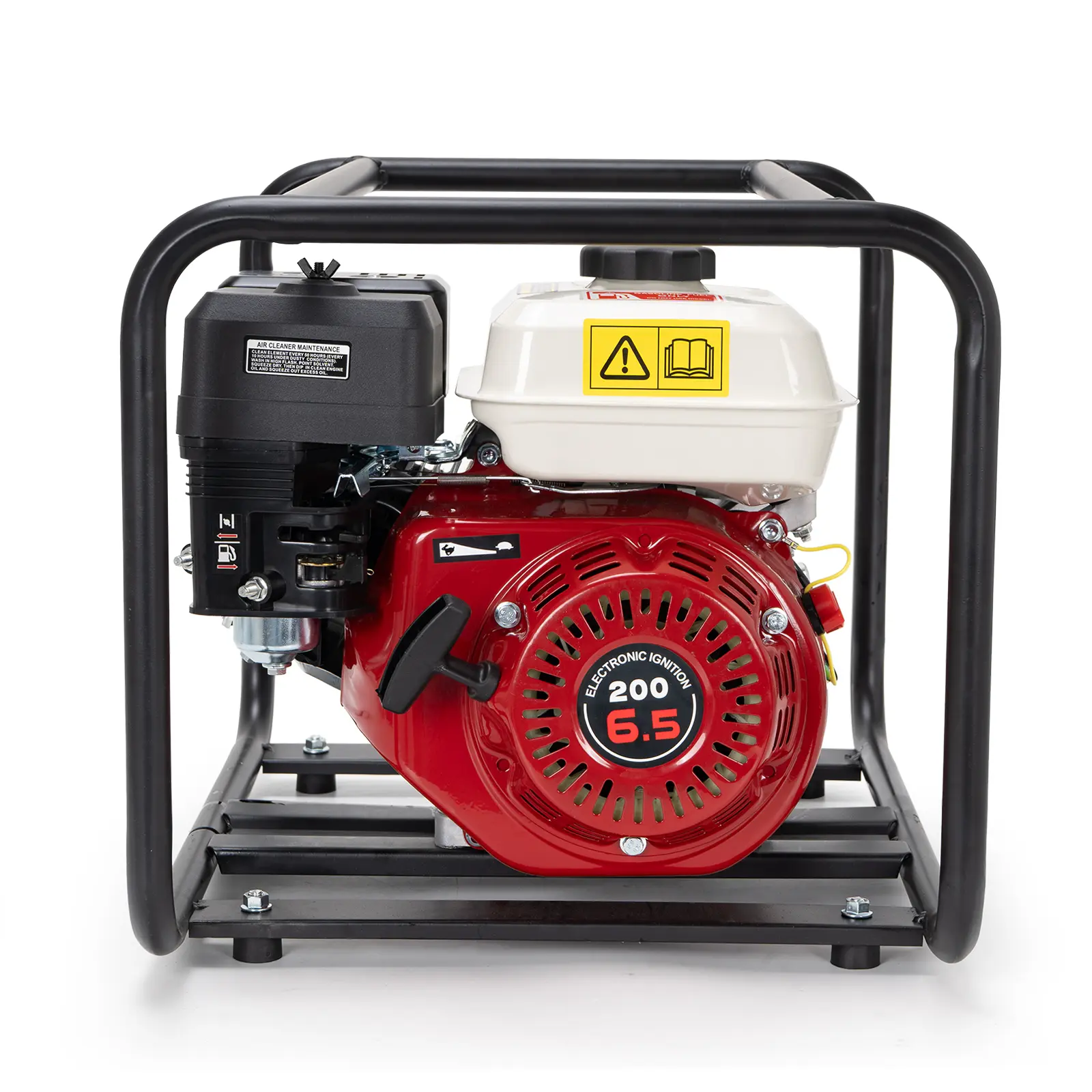 Portable 4 Stroke 6.5HP Gasoline Water Pump 2" Gas-Powered Semi-Trash Water Pump