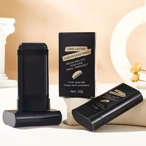 Gray Root Cover Up On-the-Go Instant Touch-Up Natural Look Easy Application Lasting Color Disposable Hair Color Comb Blonde Balayage Highlight Mixed