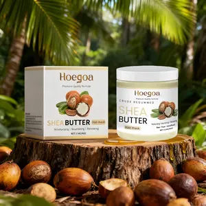 Shea Butter Moisturizing Hair Mask, Nourishing & Hydrating Cream for Soft Smooth Hair, Gentle Care Treatment for Dry Damaged Hair