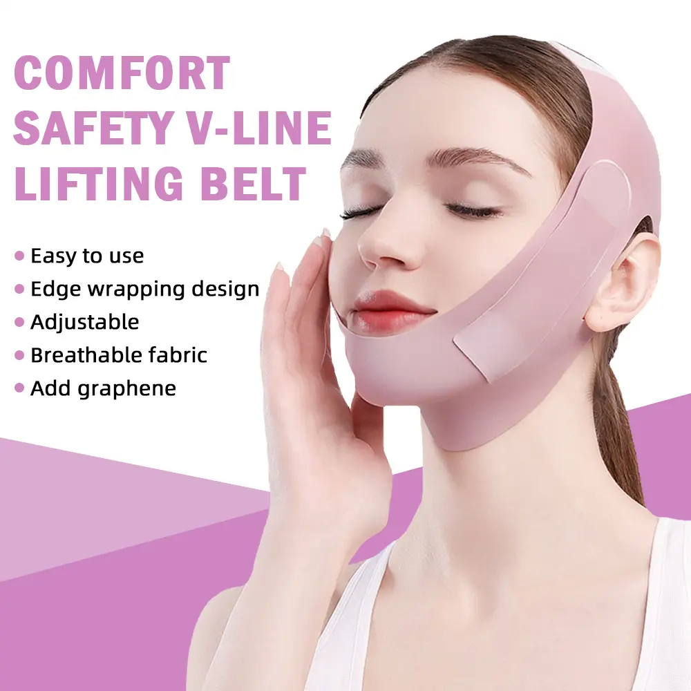 Graphene V-Line Mask Chin Up Mask V Shaped Face Mask Jaw Exerciser for ...