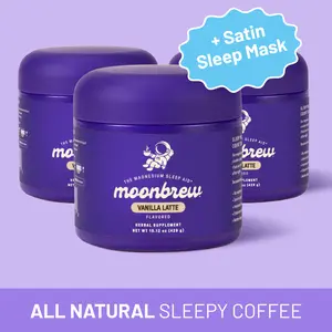 Vanilla Latte - MoonBrew SLEEPY COFFEE 3-Pack (TikTok Exclusive)