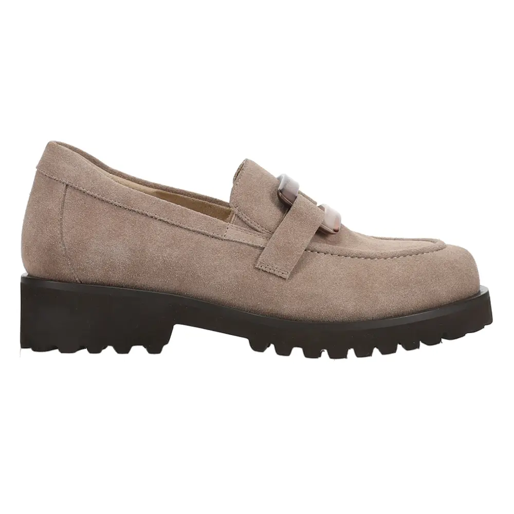 VANELi Womens Zinta Slip On Lug Sole Loafers Casual - Beige