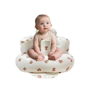 Portable Inflatable Baby Seat for Infants 3+, A Lightweight, Versatile, and Ergonomically Engineered Sitting Chair Offering Reliable Support as an Alternative to Bassinet Options, Perfect for Tummy Time, Feeding, Outdoor Adventures