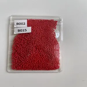 B002 Glass Beads for Bracelets - Red Beads for Jewelry Making and Crafting Unisex DIY Projects Enhance Designs